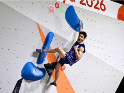 【クライミング】アジア大会　スポーツクライミング楢崎智亜選手　3位！！